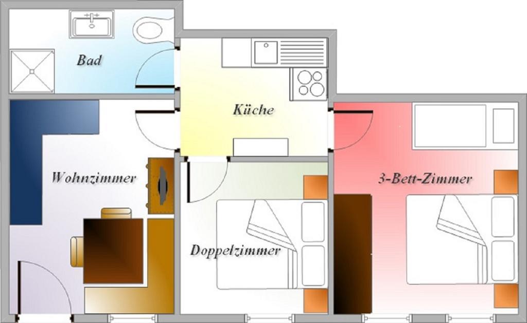 Apartment Christian マイヤーホーフェン 部屋 写真